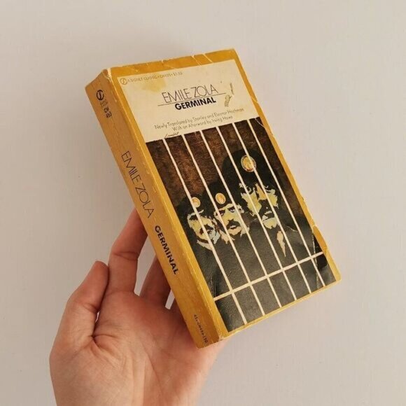 1970 Germinal by Emile Zola - Classic Literary Fiction Novel English Transl. - Picture 2 of 7